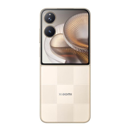 Xiaomi MIX Flip 2, 12 Go + 512 Go, 6,86 pouces + 4,01 pouces, Xiaomi HyperOS 2, Snapdragon 8 Elite Octa Core, NFC, réseau : 5G (or) SX406J1835-025